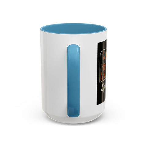 Spooky Season Doberman Accent Coffee Mug