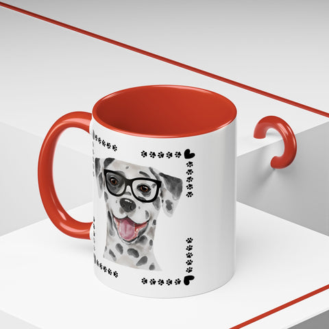 Geeky Good Dalmatian Accent Coffee Mug