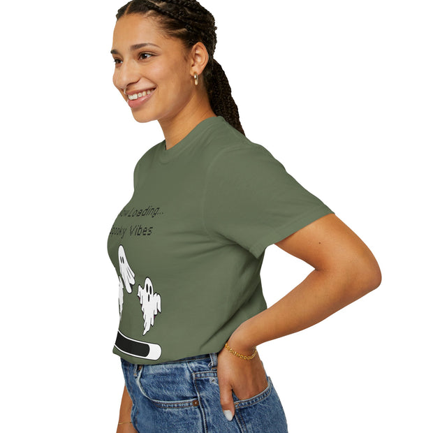 'Now Loading...Spooky Vibes' Unisex T-Shirt