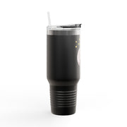 Astronaut Flying To The Moon Insulated Travel Mug, 40oz