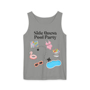 'Side Quest: Pool Party' Unisex Tank Top