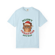 'Meowy Christmas Anyway' Unisex T-Shirt
