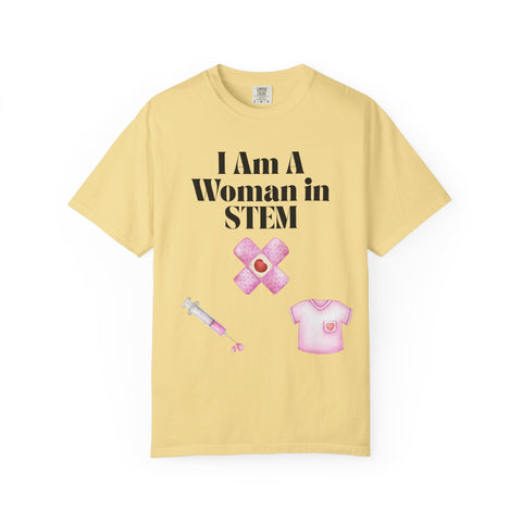 'I Am A Woman in STEM' Nurse Unisex T-Shirt