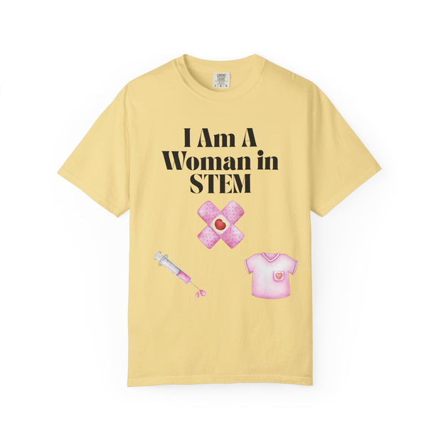 'I Am A Woman in STEM' Nurse Unisex T-Shirt