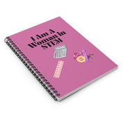 'I Am A Woman in STEM' Mathematics Spiral Notebook