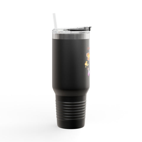 'Side Quest Queen' Insulated Travel Mug, 40oz