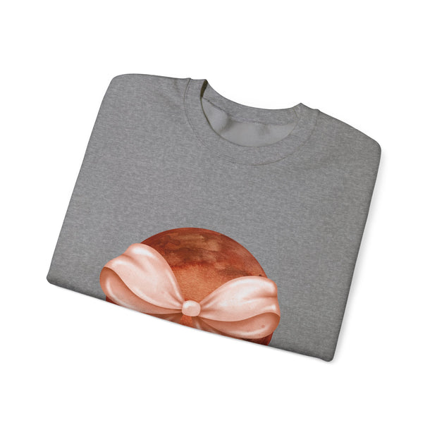 Mars Wrapped In A Bow Unisex Crewneck Sweatshirt