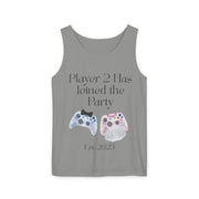 'Player 2 Has Joined the Party' 'Est. 2025' Unisex Tank Top
