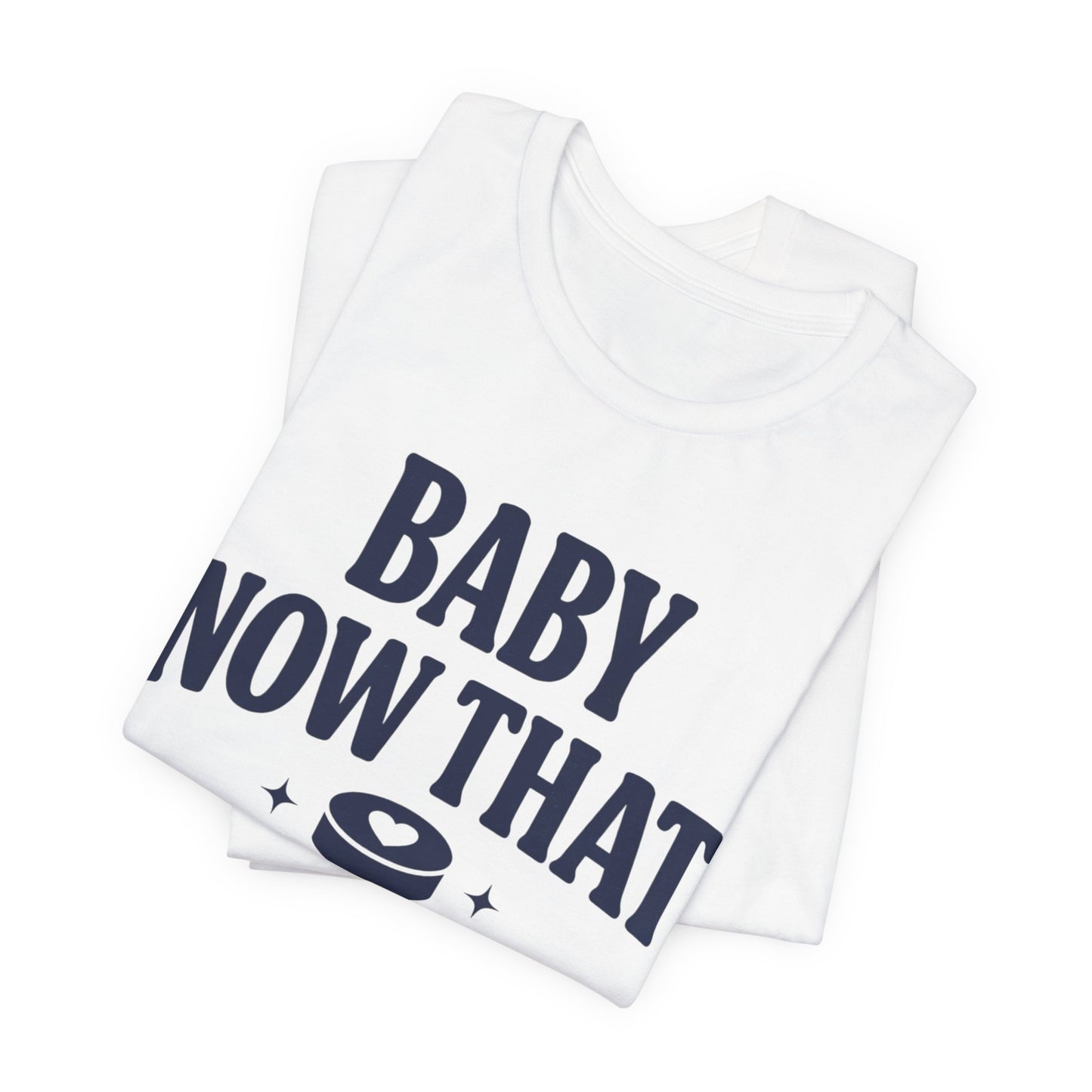 Baby Now That I've Found You Shirt, Hockey Romance Booktok Tee, Sports Romance Reader Shirt, Bookish Fangirl Gift