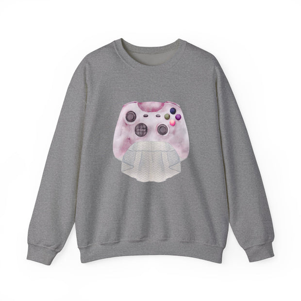 Gamer Bride Unisex Crewneck Sweatshirt