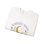 Harvest Moon Society Crewneck Sweatshirt, Cozy Autumn Sweatshirt, Unisex Fall Apparel, Moon Phase Gift, Seasonal Fashion