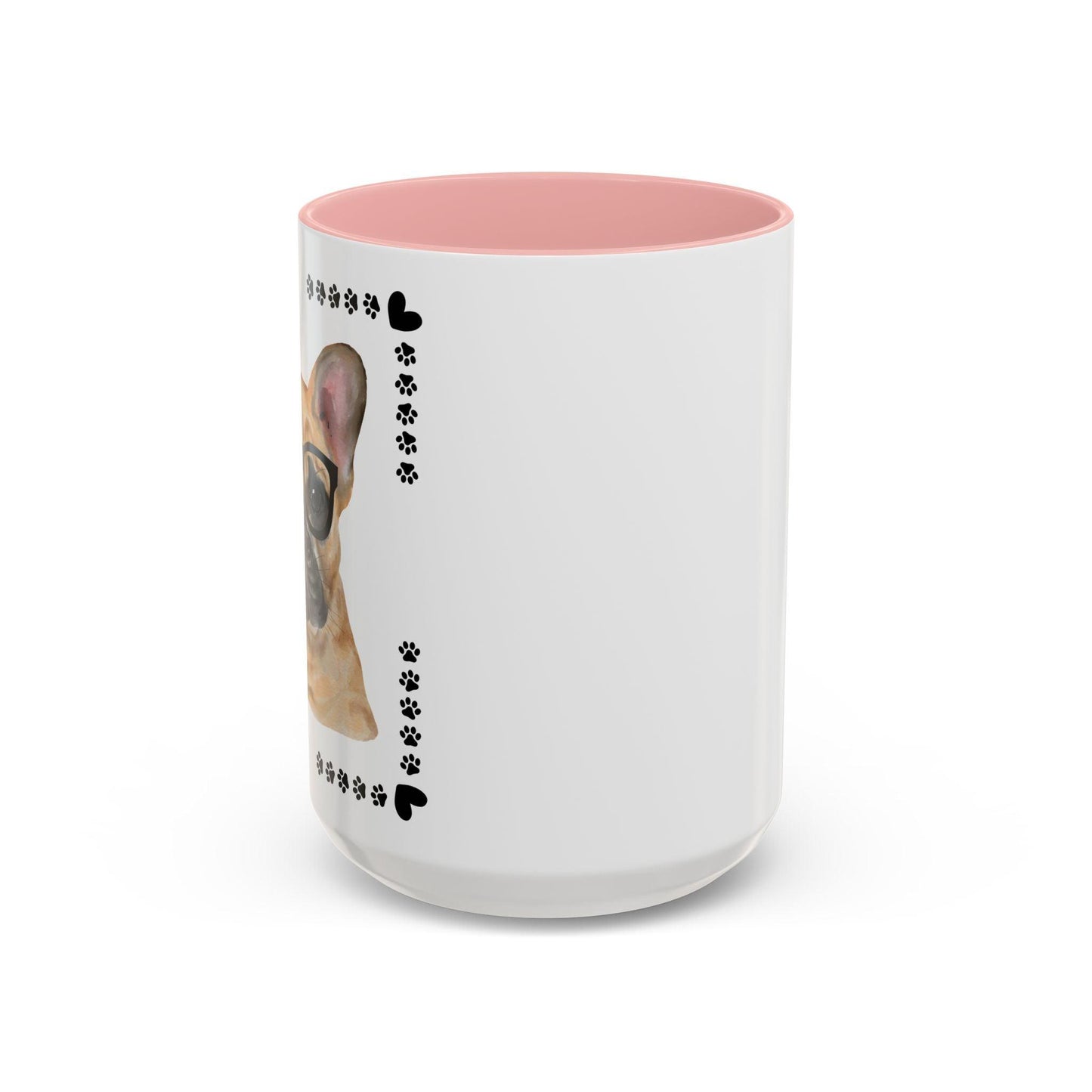 Geeky Good Pug Accent Coffee Mug