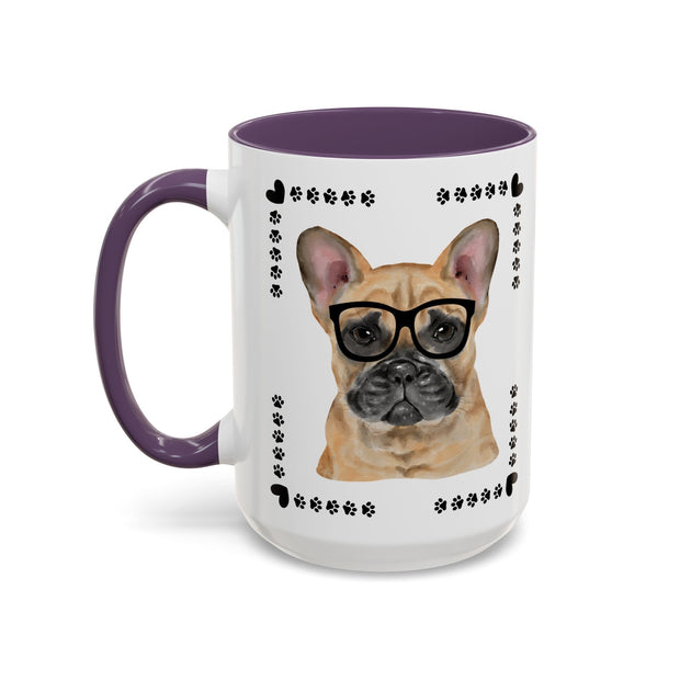 Geeky Good Pug Accent Coffee Mug