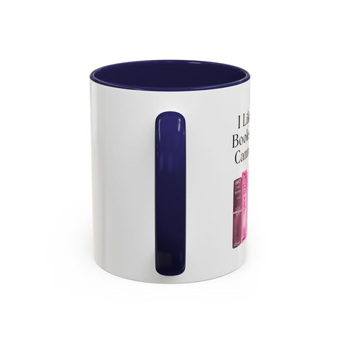 'I Like Big Books and I Cannot Lie' Accent Coffee Mug
