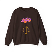 'Libra' Zodiac Unisex Crewneck Sweatshirt