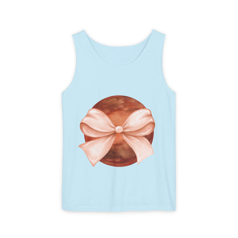 Mars Wrapped In Bow Unisex Tank Top