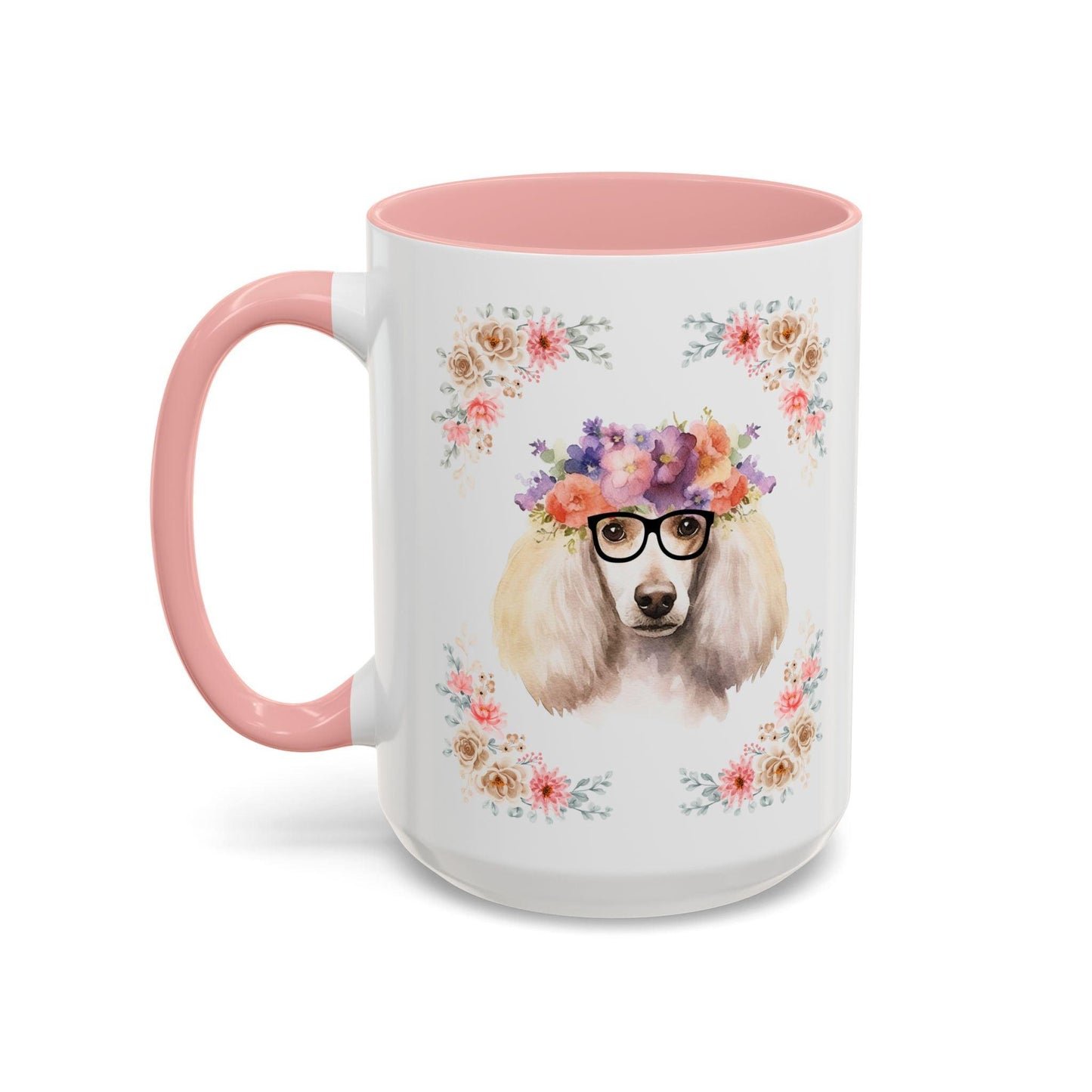 Geeky Goddess French Poodle Accent Coffee Mug