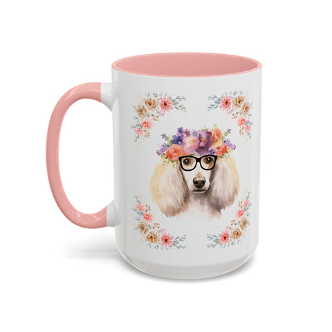 Geeky Goddess French Poodle Accent Coffee Mug