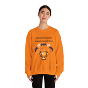 'Achievement Unlocked: Survived A Haunted House' Unisex Crewneck Sweatshirt