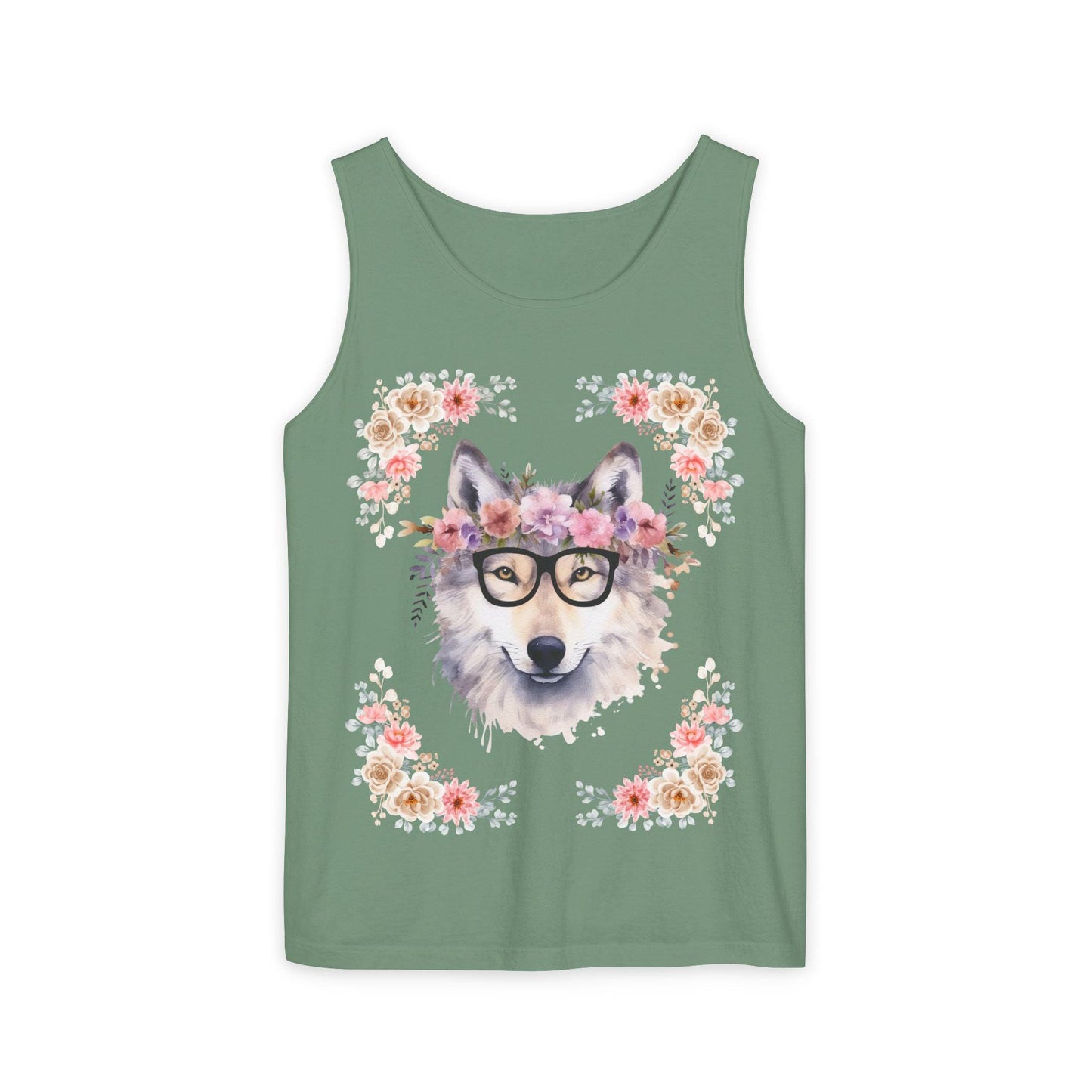 Geeky Goddess Wolf Unisex Tank Top