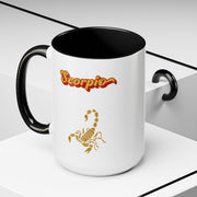 'Scorpio' Accent Coffee Mug