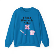 'I Am A Woman In STEM' Nurse Unisex Crewneck Sweatshirt