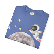 Astronaut Flying To The Moon Unisex T-Shirt