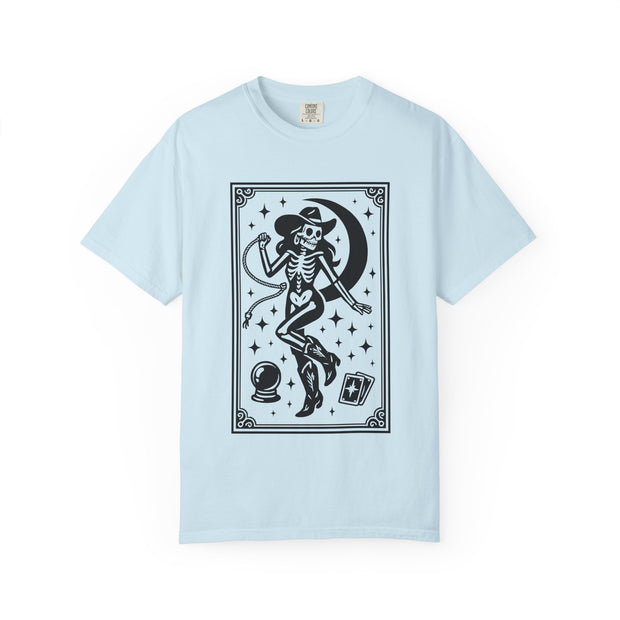 Cowgirl Skeleton Tarot Card Unisex T-Shirt