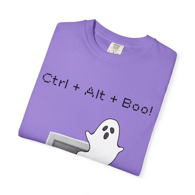 'Ctrl + Alt + Boo!' Unisex T-shirt