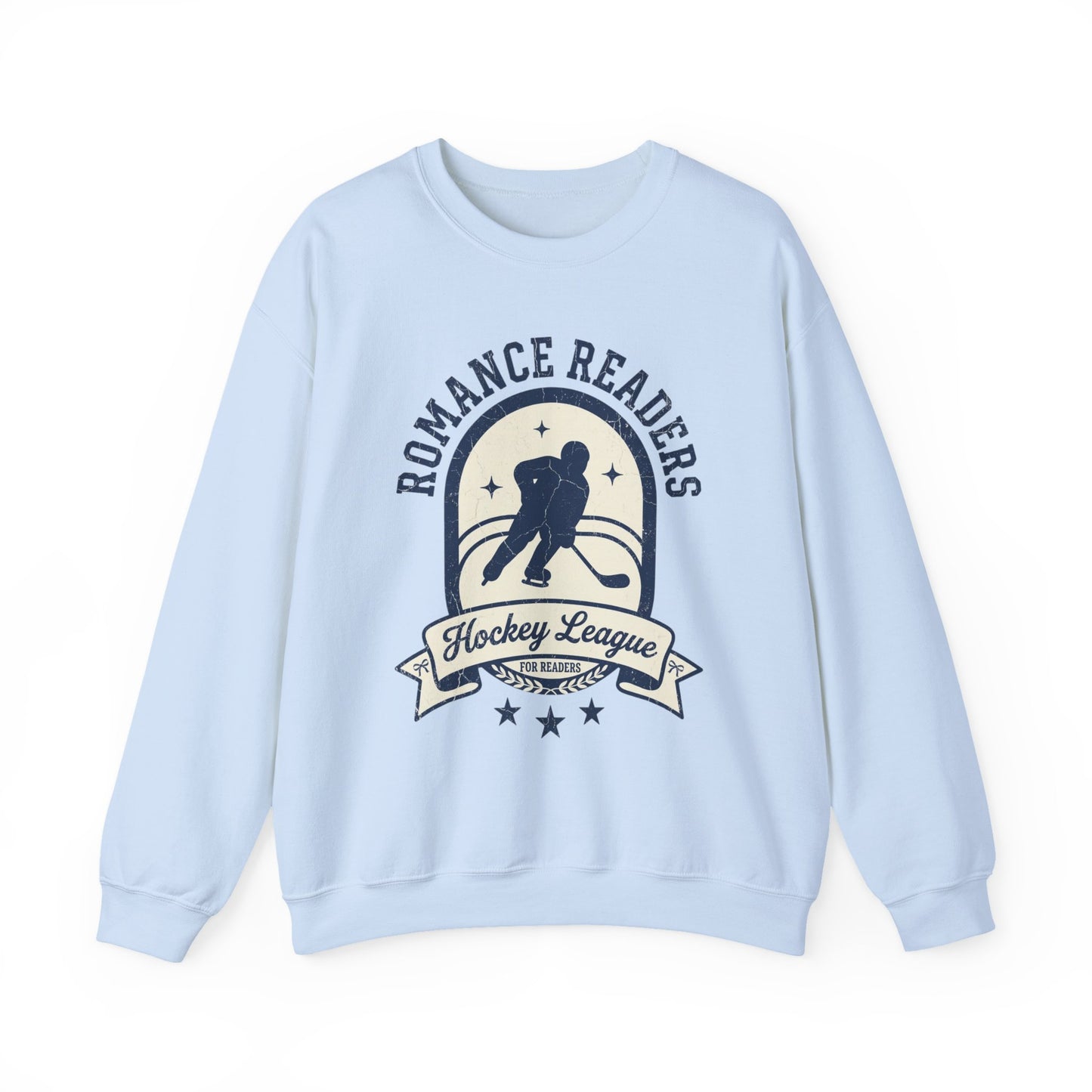 Romance Readers Hockey League Sweatshirt, Hockey Romance Booktok Crewneck, Sports Romance Reader Pullover