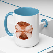 Mars Wrapped In A Bow Accent Coffee Mug