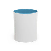 'I Like Big Books and I Cannot Lie' Accent Coffee Mug