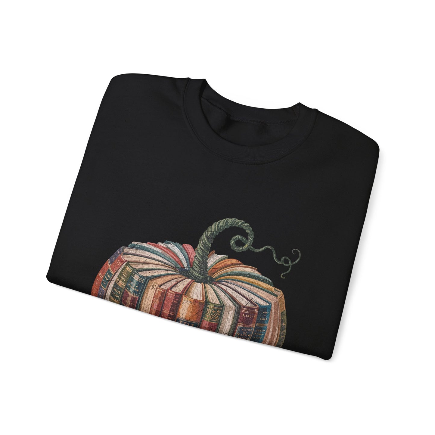 Patchwork Pumpkin Crewneck Sweatshirt | Fall Plaid Pumpkin Shirt