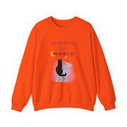 'My Patronus Is A Black Cat' Unisex Crewneck Sweatshirt