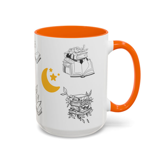 'Just One More Chapter' Accent Coffee Mug
