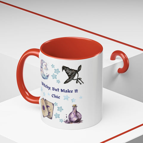 'Witchy, But Make It Cute' Accent Coffee Mug