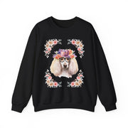Geeky Goddess French Poodle Unisex Crewneck Sweatshirt