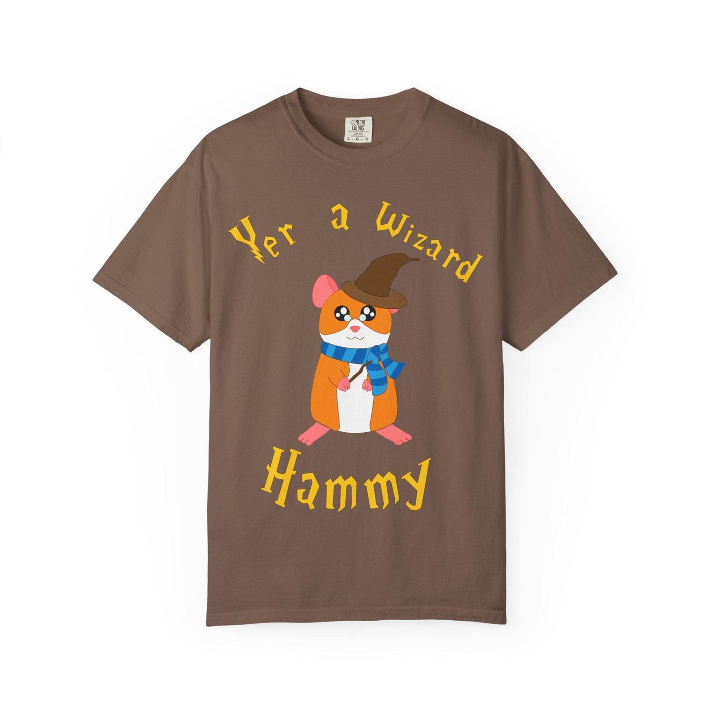 Hammy the Wizard Hamster T-Shirt | Cute Wizard Hamster Illustration