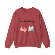 'Plot Twist Energy' Unisex Crewneck Sweatshirt