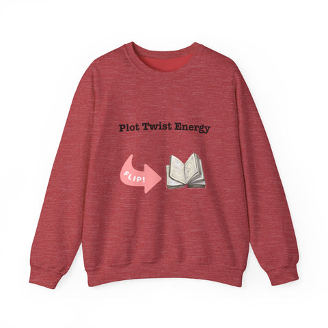 'Plot Twist Energy' Unisex Crewneck Sweatshirt