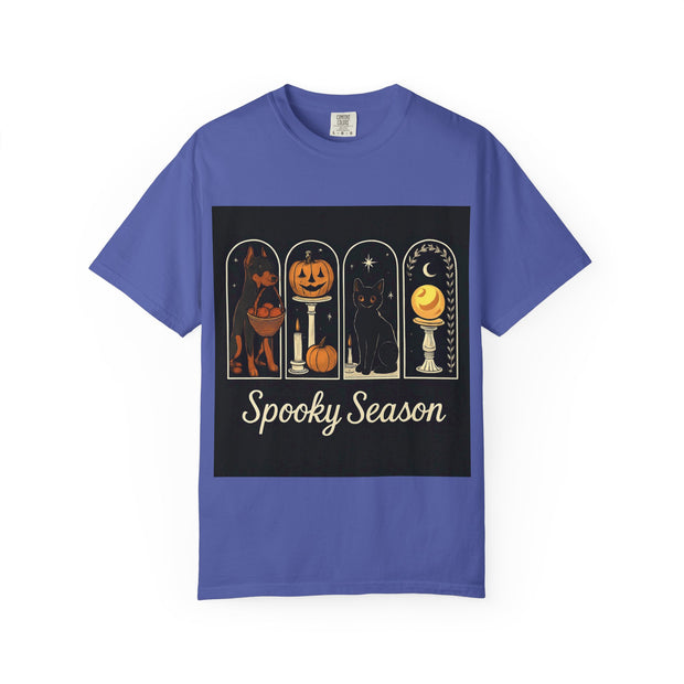 Spooky Season Unisex Garment-Dyed T-shirt