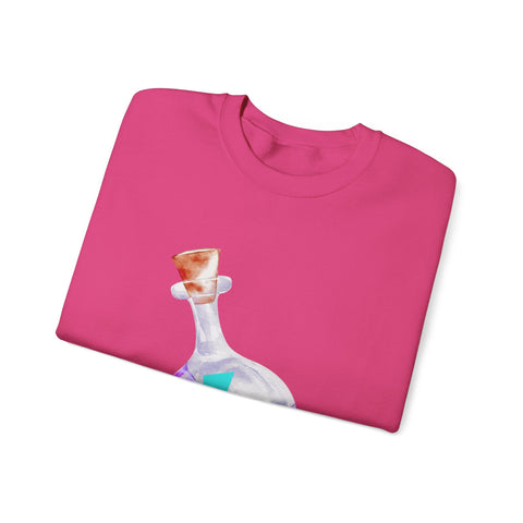 Magical Energy Purple Potion Unisex Crewneck Sweatshirt