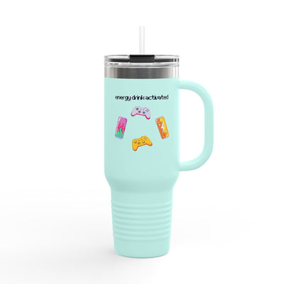 'Energy Drink Activated' Insulated Travel Mug, 40oz