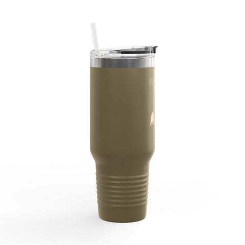 'Espawresso Yourself' Pug Insulated Travel Mug, 40oz