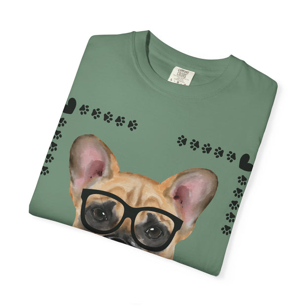 Geeky Good French Bulldog Unisex T-Shirt