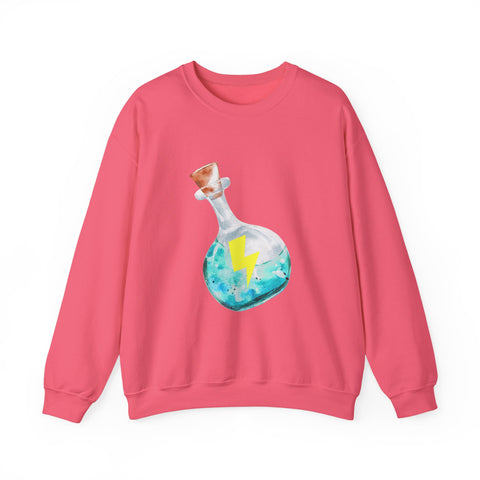 Magical Energy Blue Potion Unisex Crewneck Sweatshirt