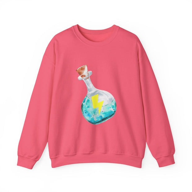 Magical Energy Blue Potion Unisex Crewneck Sweatshirt