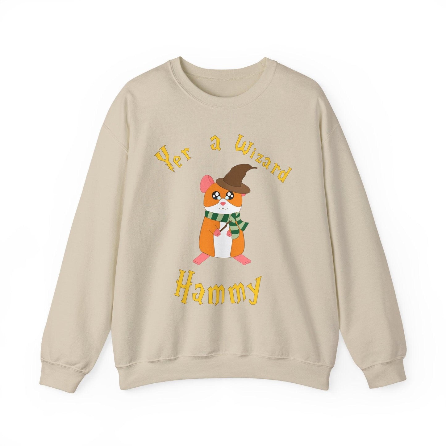 Hammy Wizard Hamster sweatshirt | Cute Wizard Hamster Crewneck
