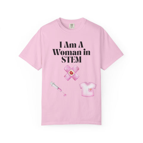 'I Am A Woman in STEM' Nurse Unisex T-Shirt