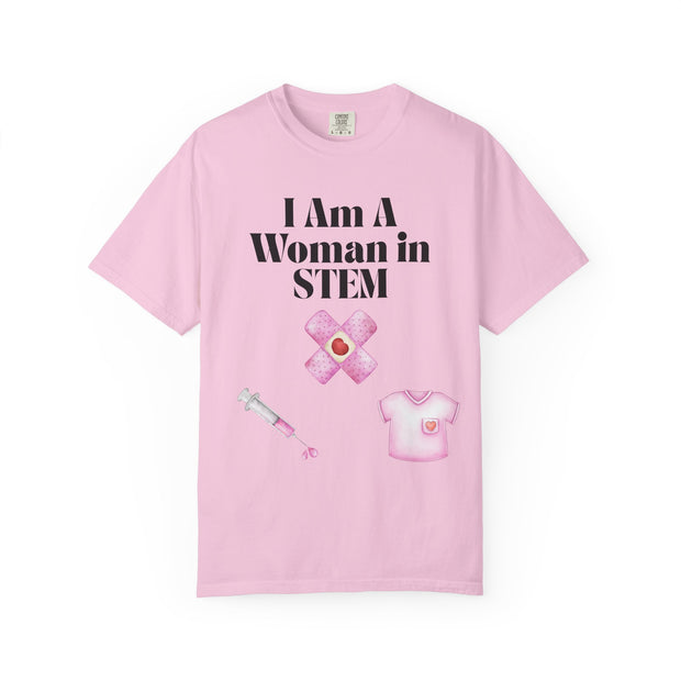 'I Am A Woman in STEM' Nurse Unisex T-Shirt